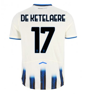 Atalanta Charles De Ketelaere #17 Segunda Equipación 2025-26 Manga Corta Atalanta Charles De Ketelaere #17 Segunda Equipación 2025-26 Manga Corta
